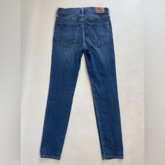 Madewell 9" Mid-Rise Skinny Jeans Medium Wash Size 25 - Picture 8 of 15